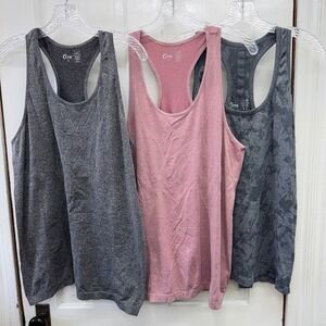 3 Zyia Active charged athletic racerback tank top athletic shirts Women's xl